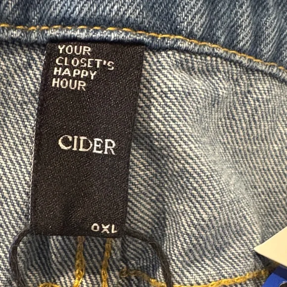 Cider Blue Women's Denim Overalls - Picture 2 of 6